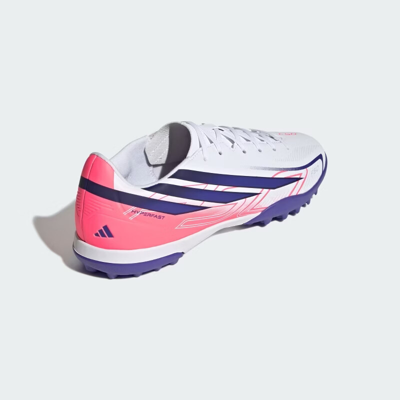 Adidas Unisex F50 HYPERFAST CLUB TF Soccer Shoes KJ3409 White Size 39 5