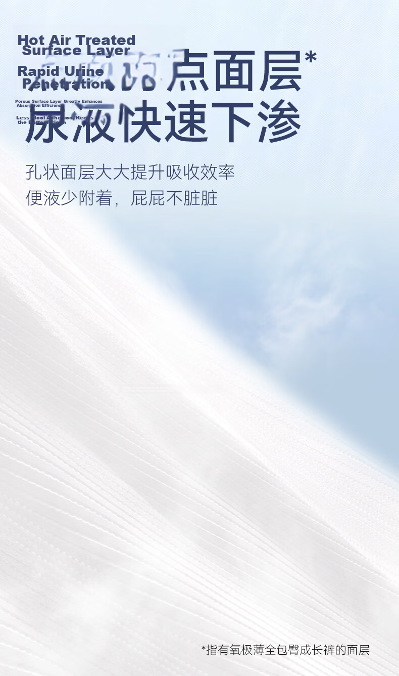 Yiying Oxygen Ultra-Thin Baby Growth Pants Medical Grade Full Coverage Pull-Up Diapers Ultra-Thin Breathable XL 88 Pieces 5