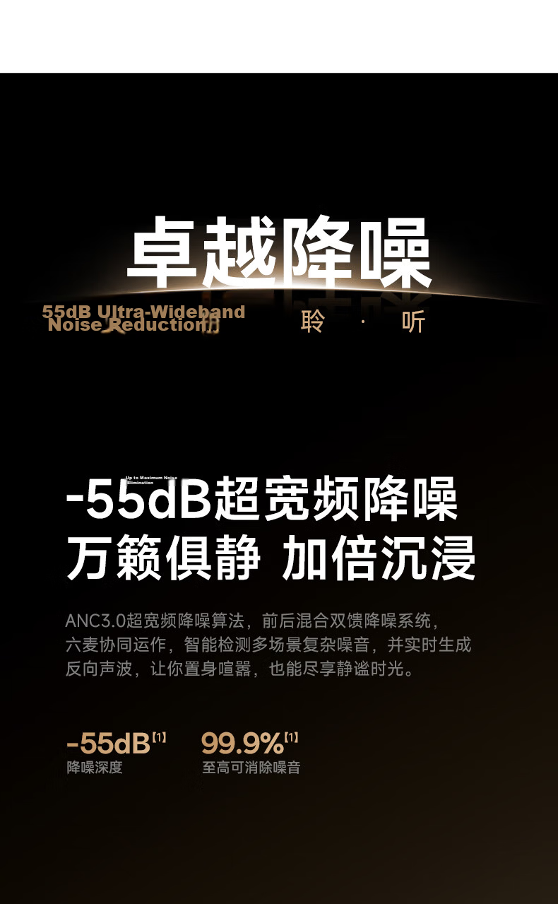 Baseus MP1 AI True Wireless Noise Cancelling In-Ear Earphones -55dB Adaptive Noise Reduction Compatible with Apple, Huawei, Oppo, Gift, Renewal Subsidy 16