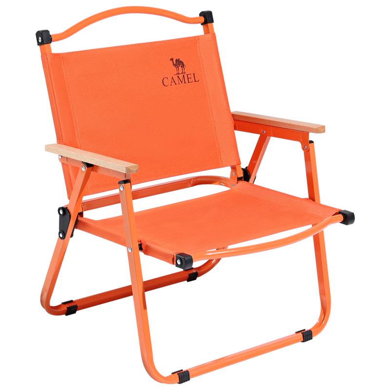 CAMEL Outdoor Folding Chair Camping Kermit Chair Fishing Stool Beach Chair Outdoor Table and Chair 1J722C7586L