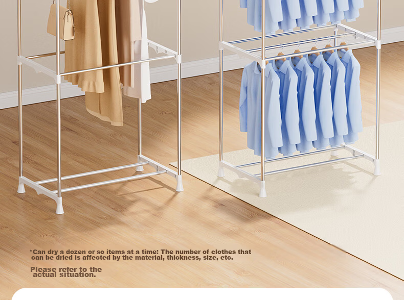 AUX [Foldable Storage + 7.5h Timer] Clothes Dryer, Foldable Home Drying Machine for Baby Clothes, Disinfection Dehumidification And Water Removal, Small Dormitory Wardrobe, 480L Large Capacity 19