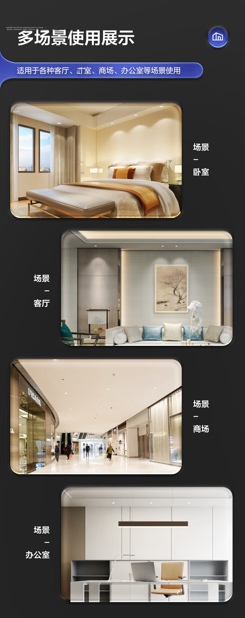 PHILIPS LED Recessed Ultra-thin Downlight 12W Anti-glare Corridor Ceiling Light Warm White 4000K Cutout 115~135mm 10