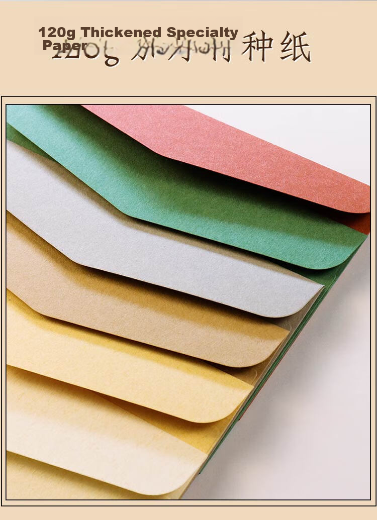 Kingdee Inspirational Text Envelope and Letter Paper Set Premium High School Senior Graduation Handwritten Letter Vintage Gold Foil Envelope Bag Mid-High School Exam Student Graduation Stationery BCBQ 2