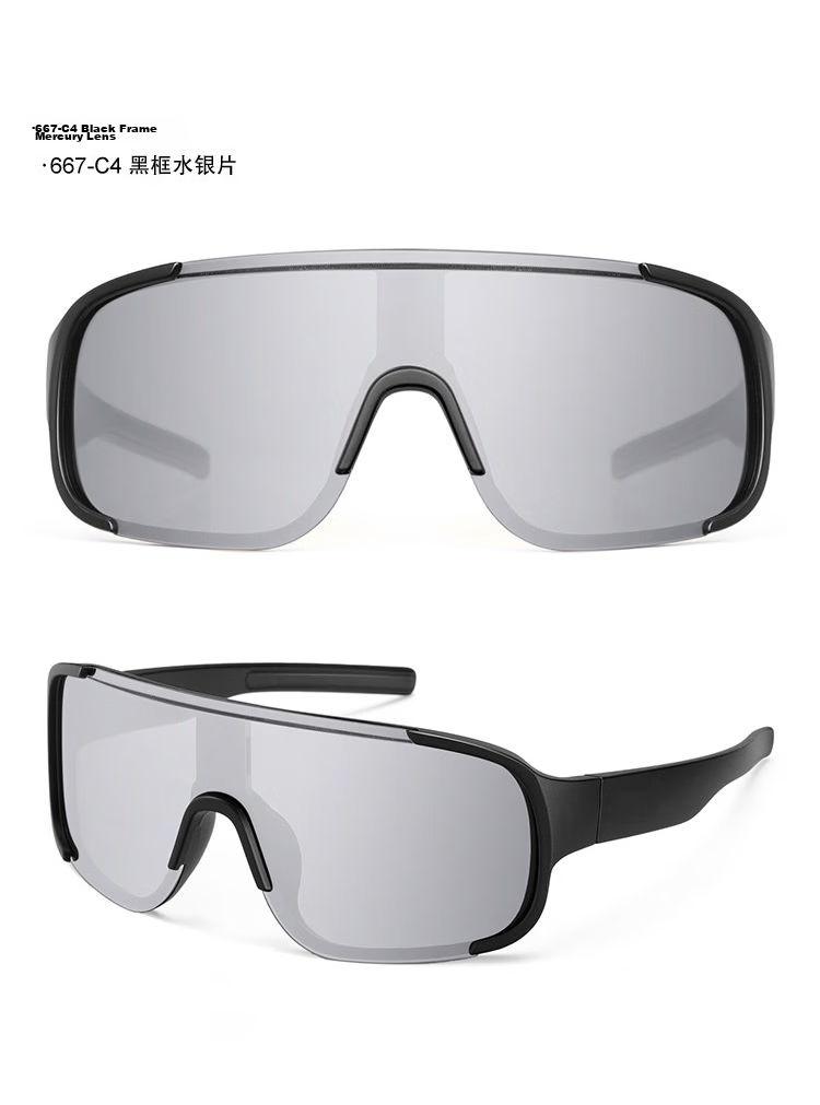 FENCHI Kids Cycling Glasses Outdoor Sports Mountaineering Running Windproof Sunglasses Bicycle Adult Parent-Child Protective Goggles 14