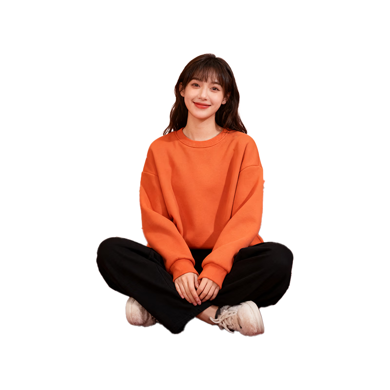 Baleno Women's Lamb Fleece Sweatshirt 2025 Autumn Winter New Korean Style Fleece Lined Thickened Long Sleeve Loose Hoodless Jacket