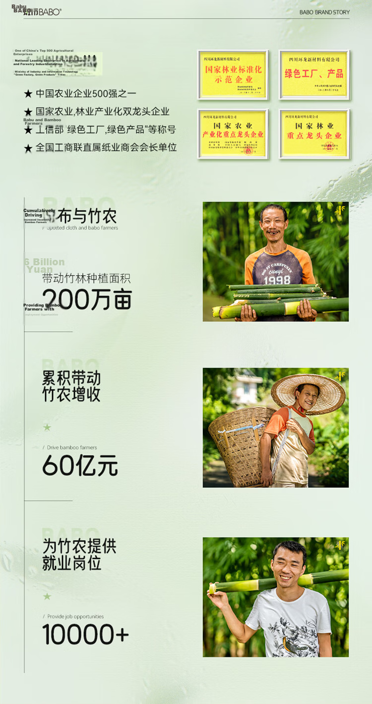 Bamboo Coreless Toilet Paper 4-Ply 150g*24 Rolls Natural Color Tissue Paper Toilet Tissue Paper Napkins Rolls 17