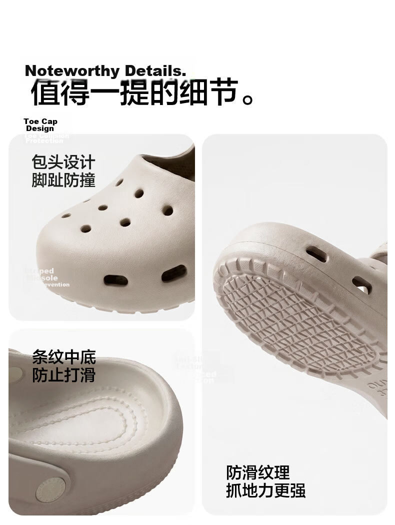 Puxi Women's Summer Wearable Open-Toe Slippers Sweet Style Pearl Black Size 37-38 14