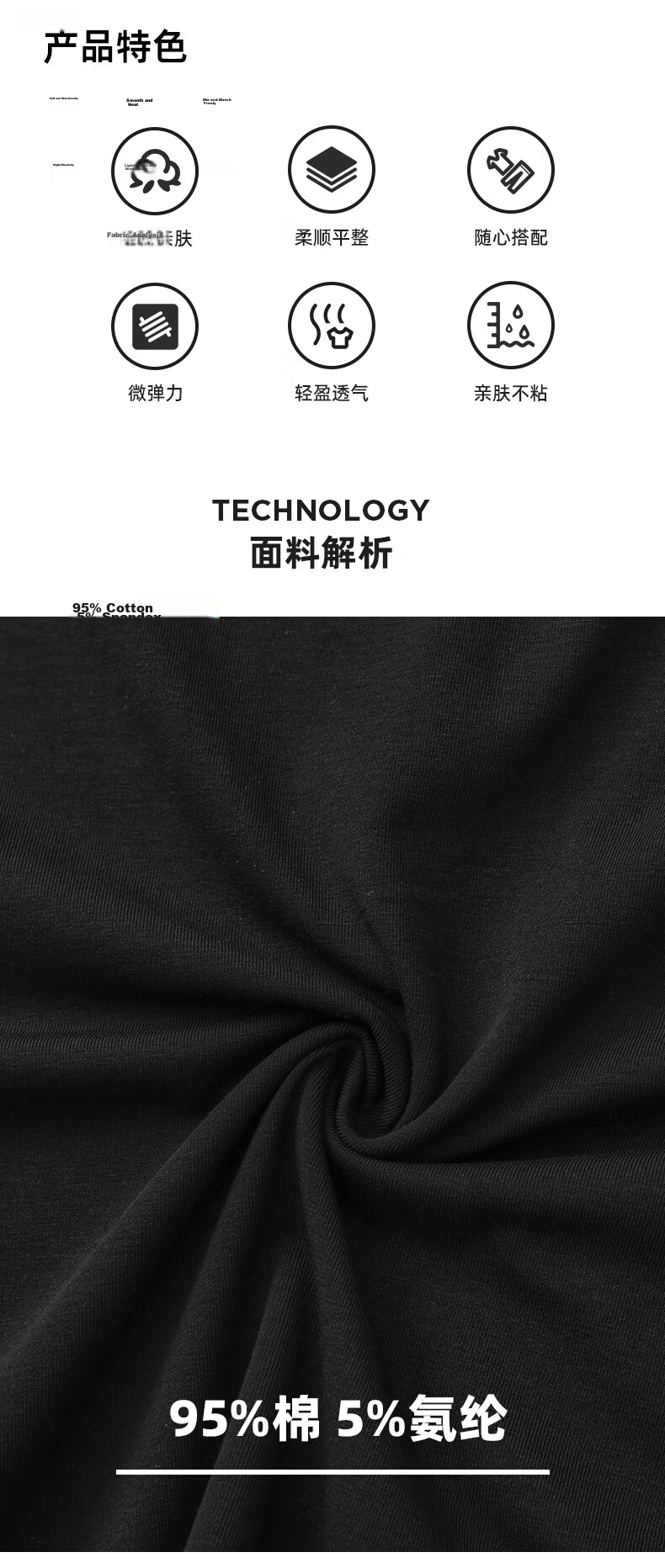 Adidas 2026 New Summer Cotton Short Sleeve T-Shirt Unisex Student Breathable Half Sleeve Black/White S 2