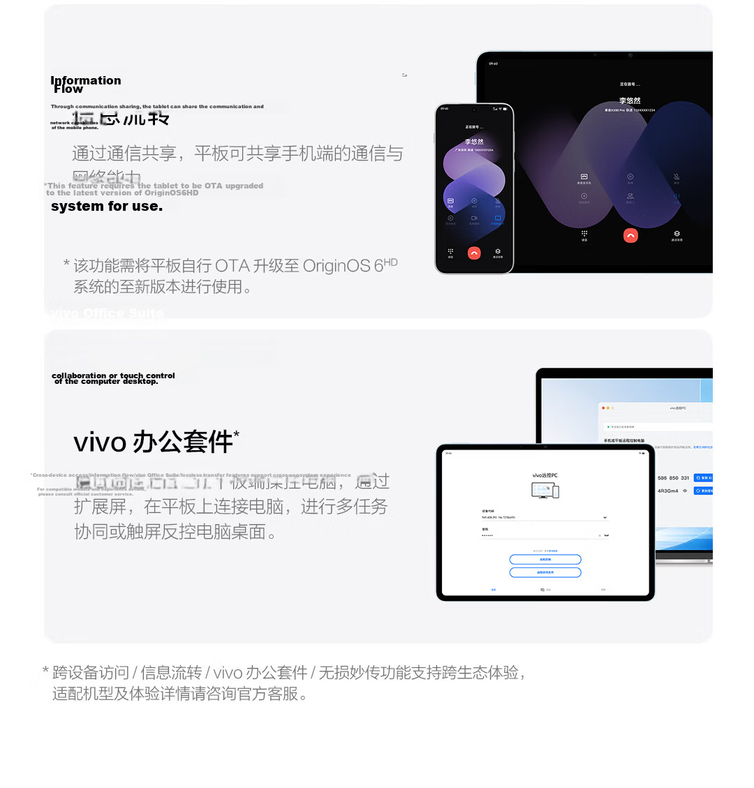 Vivo Pad5c 8GB+128GB Blue Blueprint 12.1-inch Ultra-clear Eye Protection Screen Third Generation Snapdragon 8s PC-level WPS Tablet PC 16