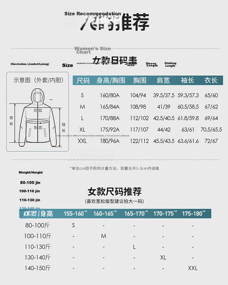 Camel Women's 3-in-1 Outdoor Waterproof Windproof Rain Jacket Hiking Coat for Men 21