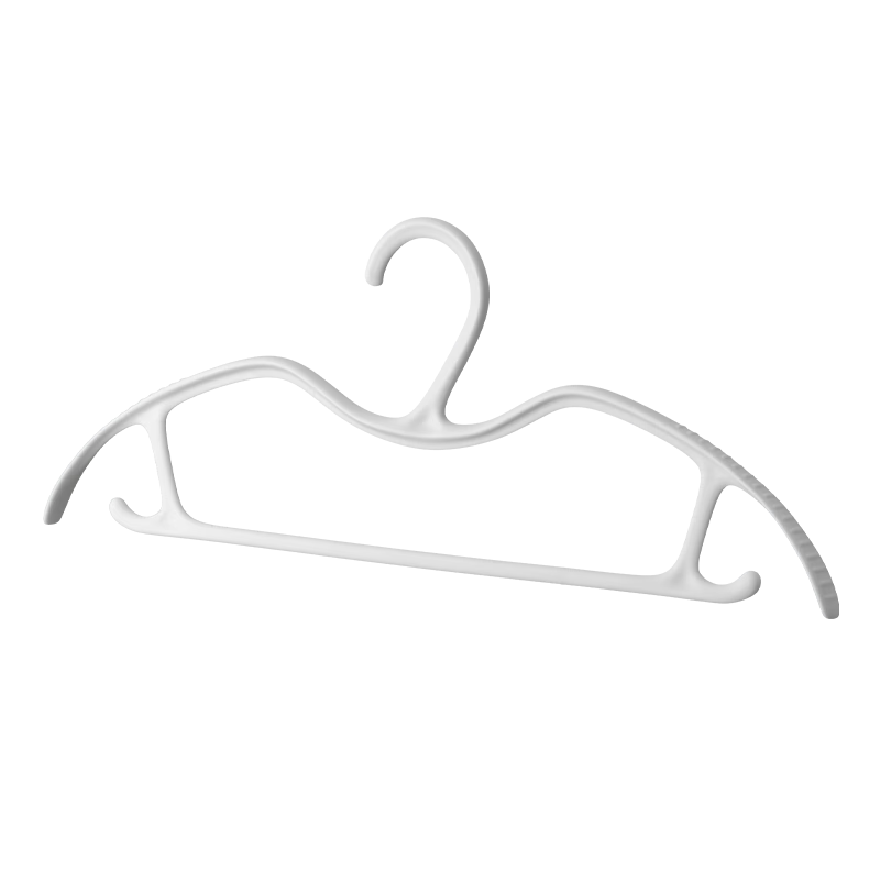 Lazy Corner No-Trace Short Neck Hangers Space-Saving Clothes Rack Non-Slip Balcony Clothes Hangers 10-Pack