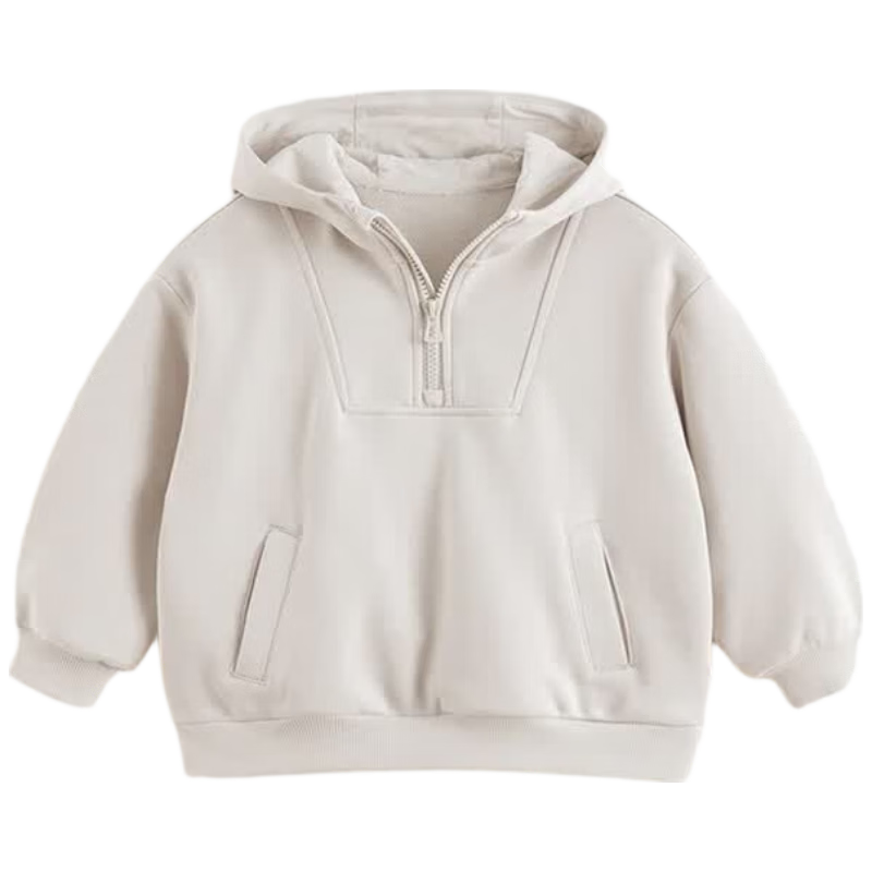 MARC&JANIE Boys' Energetic Sports Hoodie, Children's Loose Top, Spring 2025 Collection, 250052