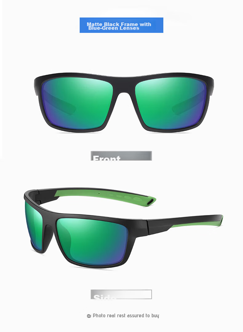 DRATRA Cycling Glasses Unisex Running Outdoor Sports Windproof Dustproof Road Mountain Bike Goggles Polarized Sunglasses 10