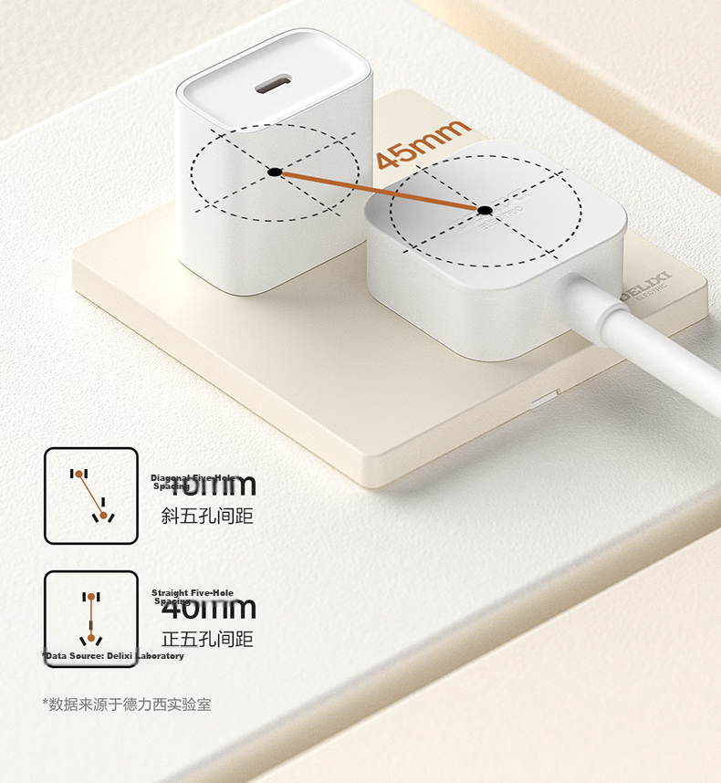 DELIXI CD806 Matte Frosted Cream Style Large Panel Triple Switch Single Control Silver Osmanthus Yellow 14