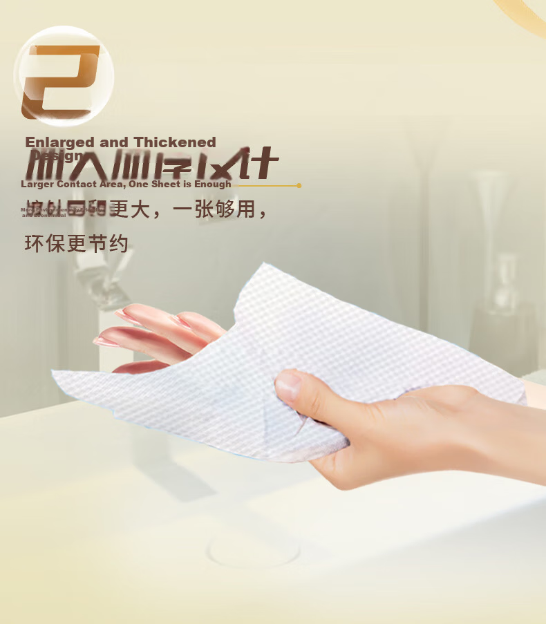 Qingfeng Commercial Hand Towel Paper, 2-Ply, 150 Sheets * 20 Packs, Thickened Absorbent Hotel Kitchen Bathroom Hand Towel Paper, B911A2W 5