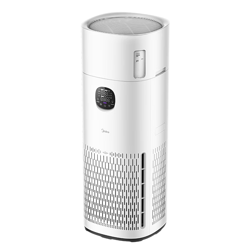Midea R8 Air Purifier and Humidifier with Formaldehyde Removal, Pollen Filter, Digital Display, Smoke and Odor Removal, Allergy Relief, Pet Hair Filtration for Home Use