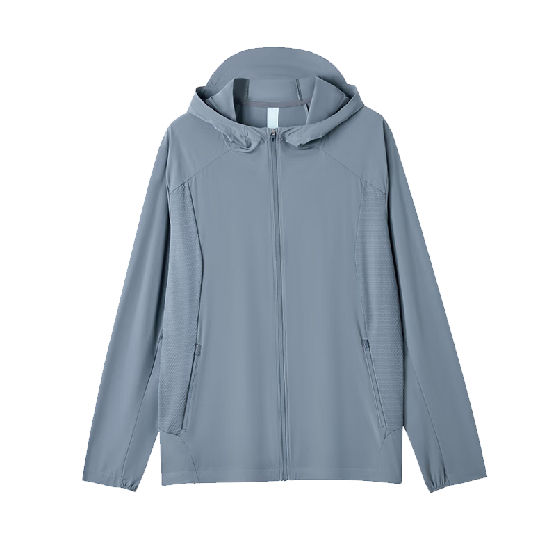 JD Jingzao Water-Repellent Sun Protection Jacket Men's Outdoor UV Protection Coat Women's Skin Jacket Anti-UV 2026 Summer New Gray-Green 2XL