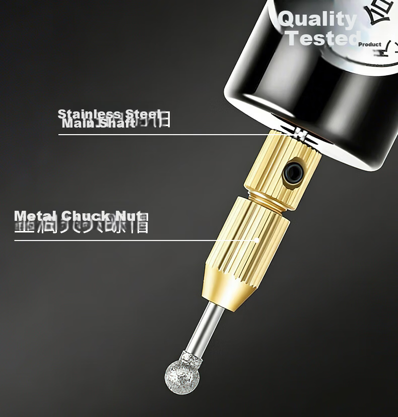 Jingkai Rechargeable Electric Code Engraving Machine Handheld Brushless Mini Code Scraper Grinder for Cigarette Boxes 12