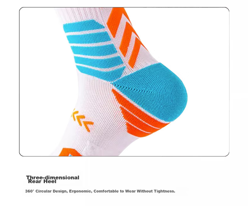 VICTORIATOURIST 3 Pairs Spring Summer Basketball Socks Men Professional Breathable Sports Elite Mid-Calf Running Socks 12