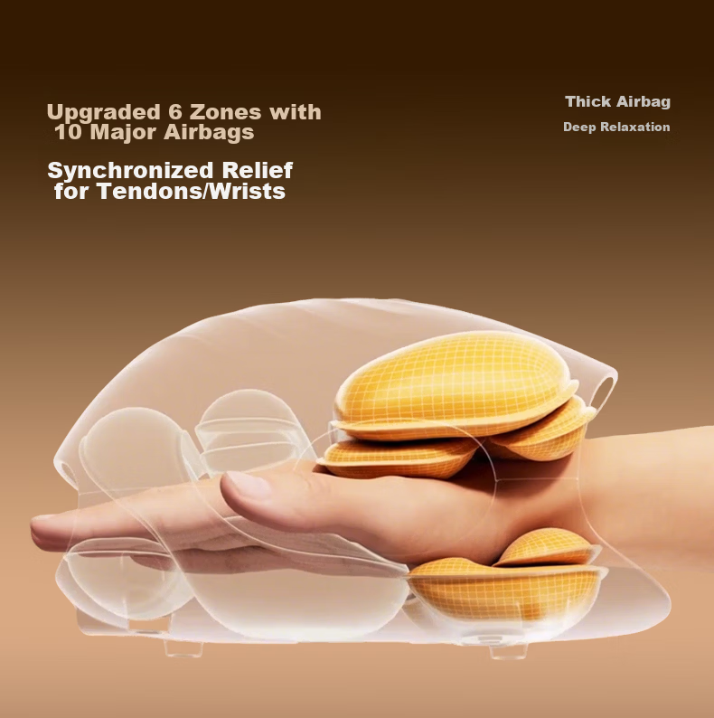 Xilaikang Little Whale Hand Massager Wrist Finger Joint Tendon Sheath Massager Palm Heat Small Steel Cannon Vibration Model Practical Gift for Parents Wife Birthday 11