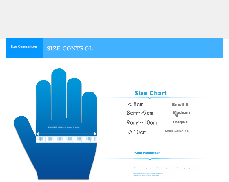 Usjing Disposable Nitrile Gloves 100pcs/Box Large Size Food Grade Black Pull-Out Gloves 3