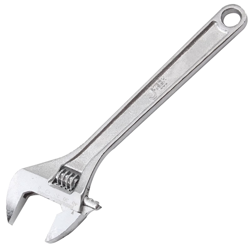 JETECH Adjustable Wrench Light Handle Multi-Functional Open-End Wrench Household Repair Tool 12 Inch AW-12