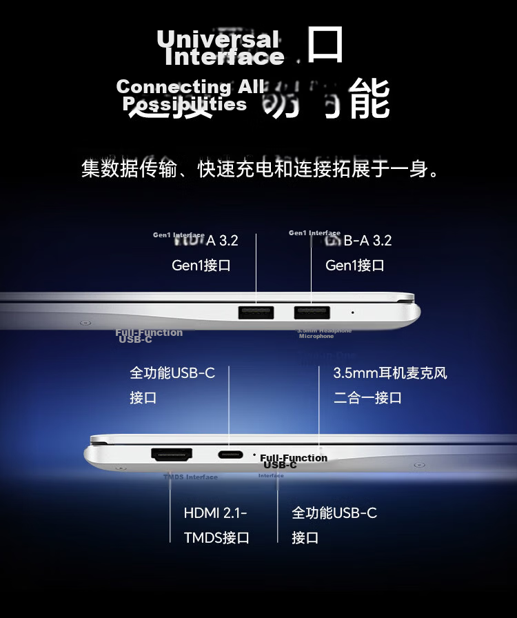 Honor MagicBook Pro14 AI Lightweight Laptop 92Wh Battery 14.6" U5-225H 32GB 1TB 3.1K Oasis Eye Protection Screen White 28