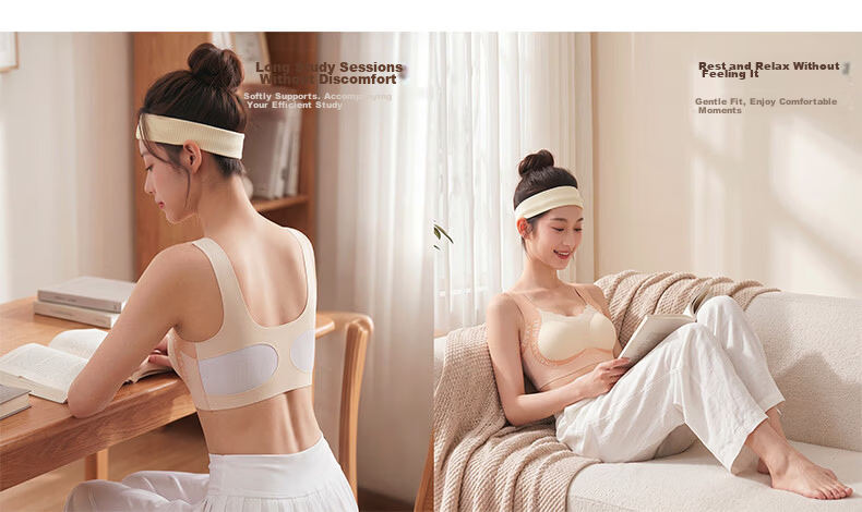 MiiOW Adolescent Shaping Underwear Girls Teen Vest Sports Bra for Middle and High School Students 8