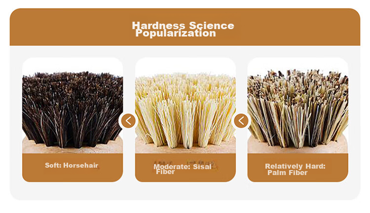 Meiliya Pot Brush Kitchen Scrubber Long Handle Durable Non-Scratch Oil-Resistant Sisal Brush 8