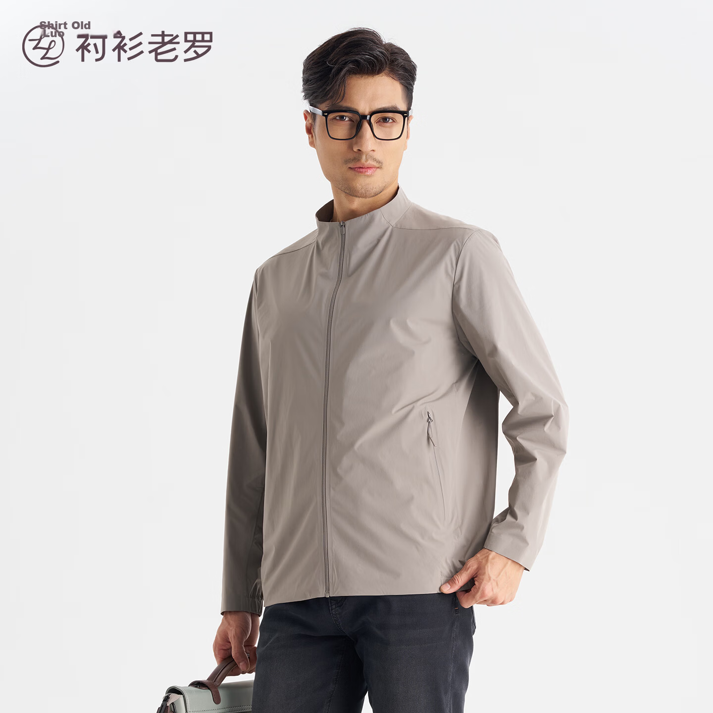 Shirt Lao Luo [Store Edition Star Shine 09] Spring Summer New Casual Breathable Polo Collar Jacket 261L7J535N