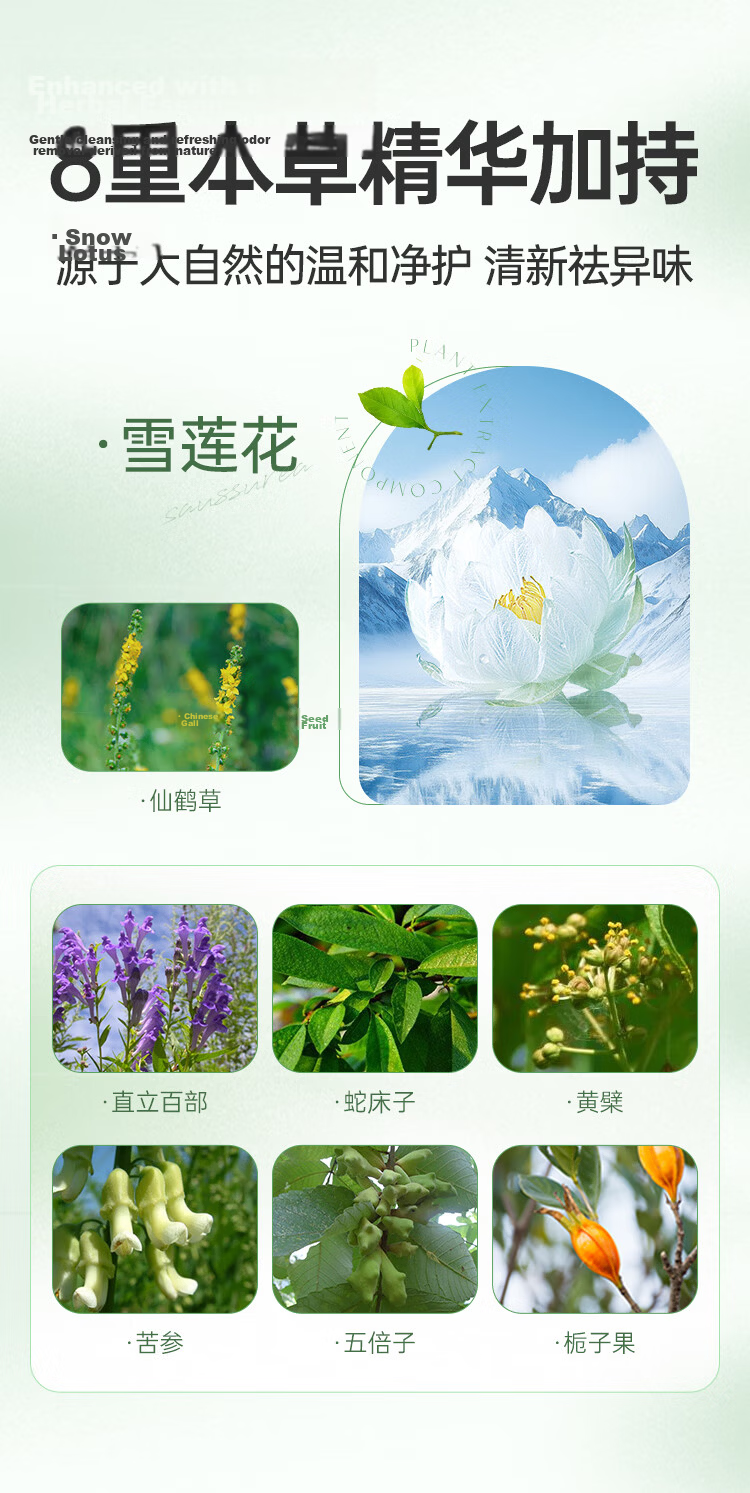 Fuyan Jie Plant Extract 100% Cotton Surface Plant Essence Antibacterial Deodorizing Mini Sanitary Pads 12 Pieces New National Standard Self-operated 5