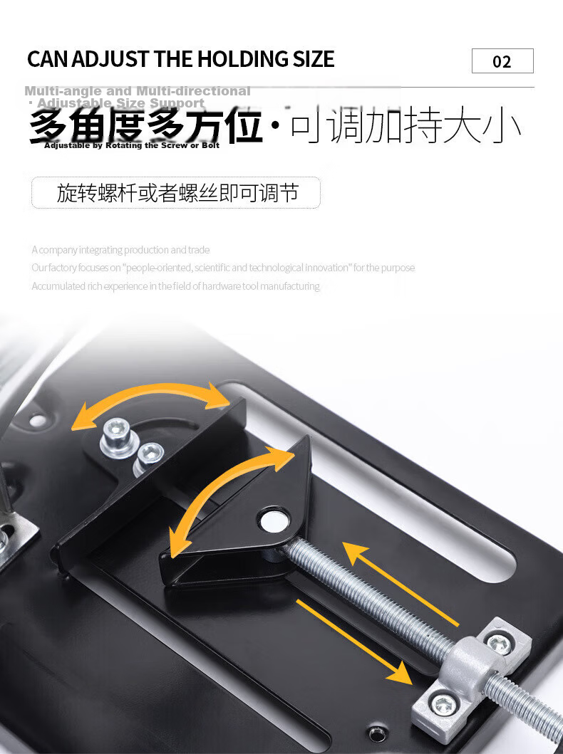 Chuke Angle Grinder Stand Multifunctional Cutting Grinder Polishing Machine Woodworking Table Saw 45-Degree Bracket Base 4