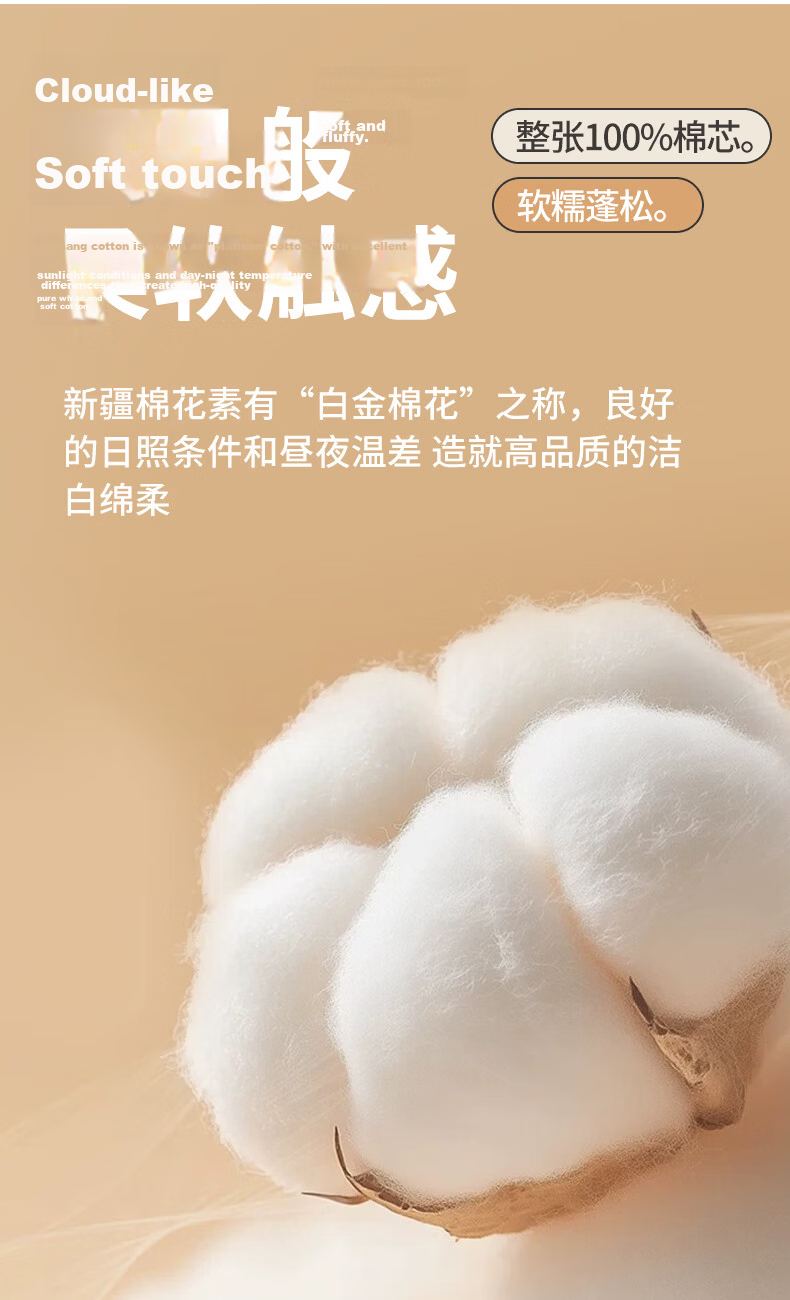 Hongdou Class A Summer Cooling Quilt Air Conditioning Quilt Core 100% Cotton Summer Quilt Summer Naked Sleep Pure Cotton Thin Quilt 1.5*2m Cloud White 3