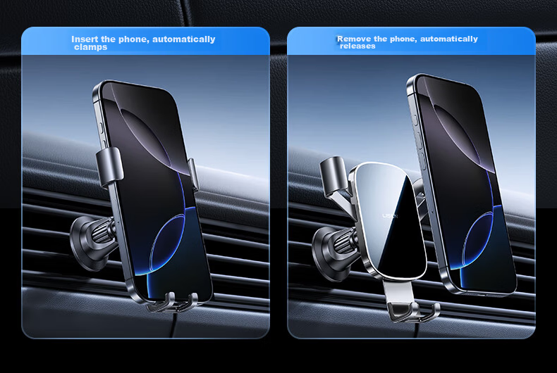 Lisen [Hot Sale 30W | Patented Y-Shaped Clip] Car Air Vent Phone Holder Latest 2026 Car-Specific Model 9