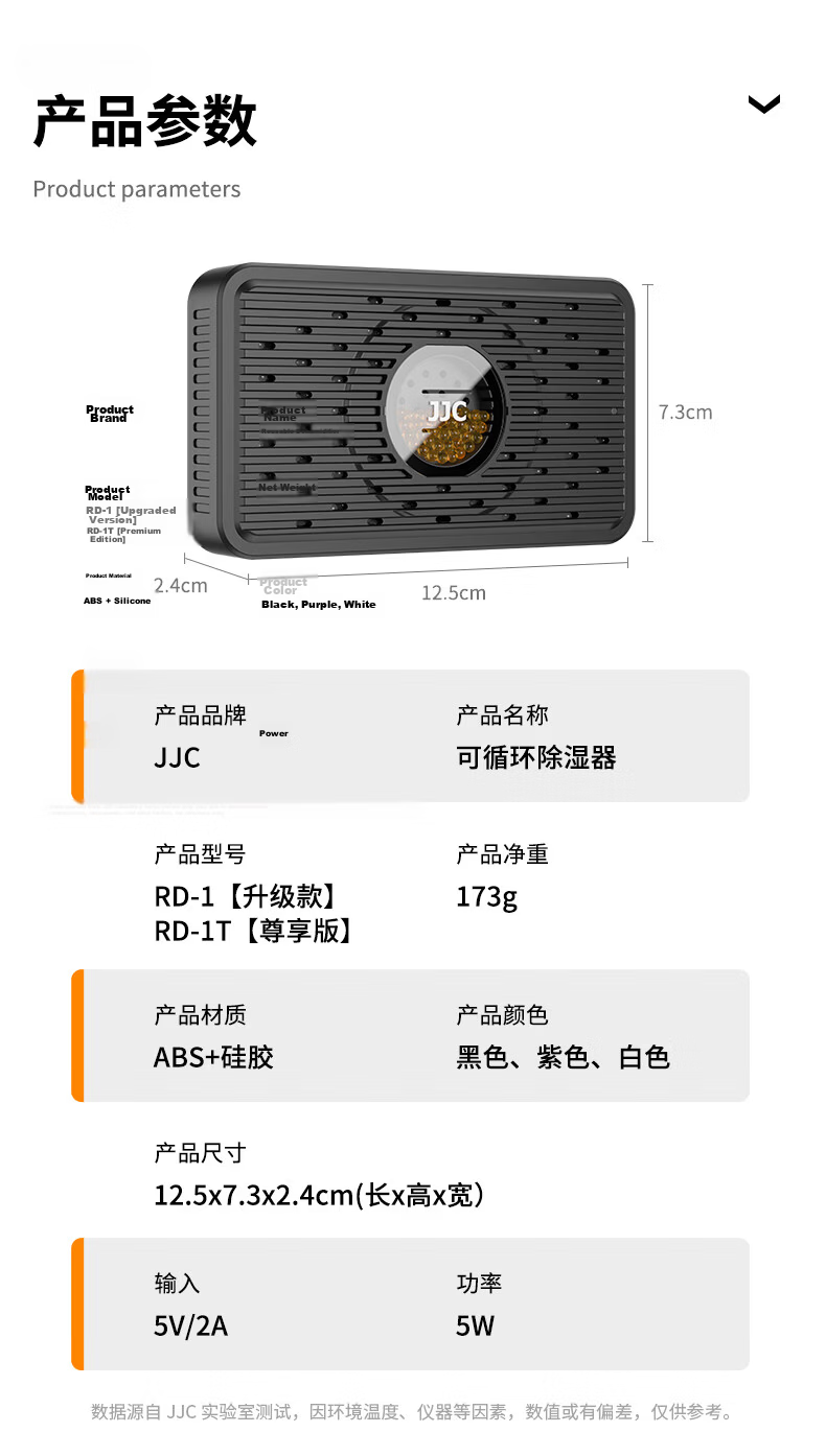 JJC Electronic Desiccant Card Reusable Dehumidifier for Figurines, Stamps, Antiques, Camera Lenses, Moisture Absorber Box (Random New or Old Version) 17