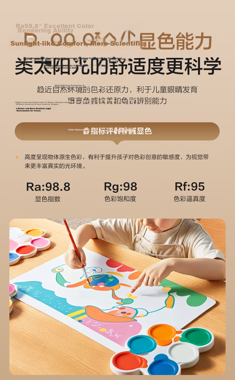 One's Member Vertical Street Lamp Children's Lamp PRi Full Spectrum Smart Eye Protection Floor Lamp Mijia Living Room Bedroom Reading Desk Lamp 7