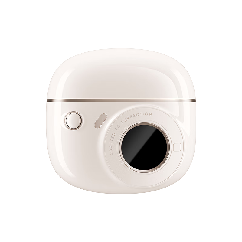 Edifier Huazai Bluetooth Clip-On Earphones OLED Display IP56 Waterproof Bluetooth 5.4 35H Battery Life Compatible with Apple Huawei Xiaomi Yunyan White