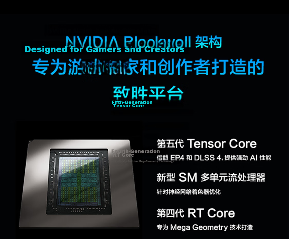 ThundeRobot Black Knight Hunter Blade Designer High-Performance Gaming Office Commercial Desktop Computer E-Sports PC (I5-14400F, 16GB RAM, D5 SSD, RTX5060Ti) 13