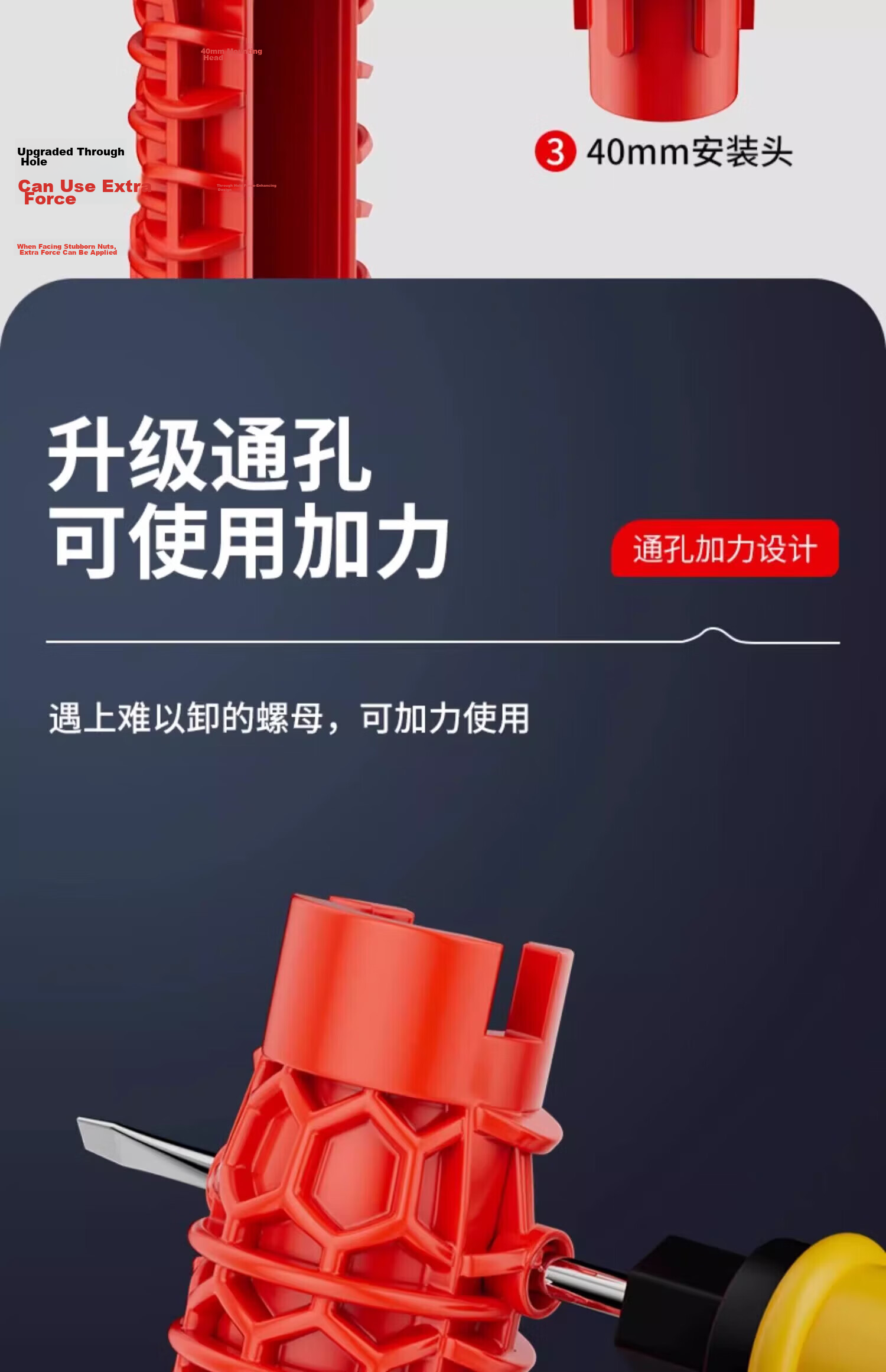Chugong Sink Wrench Faucet Installation Removal Tool Multi-Function 8-in-1 Pipe Plumbing Universal Wrench 10