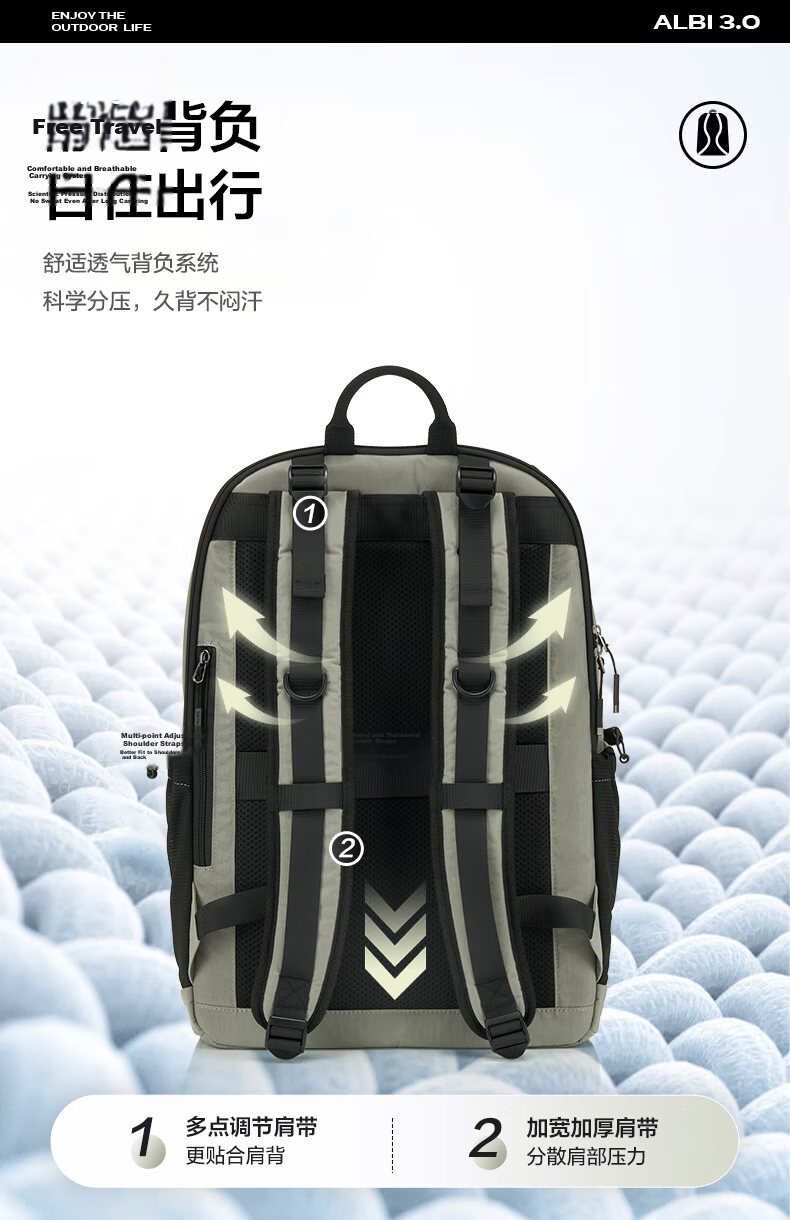 Samsonite NX3*101 17.3-inch Laptop Backpack Business Travel Bag Black 7