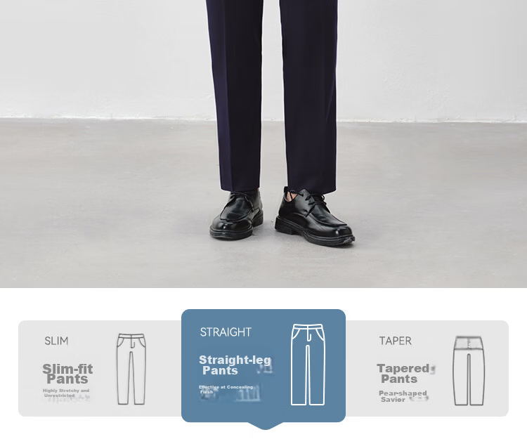 JD Jingzao Men's Summer Thin Cool Quick-Dry Casual Business Straight Ice Silk Pants Black 32 2
