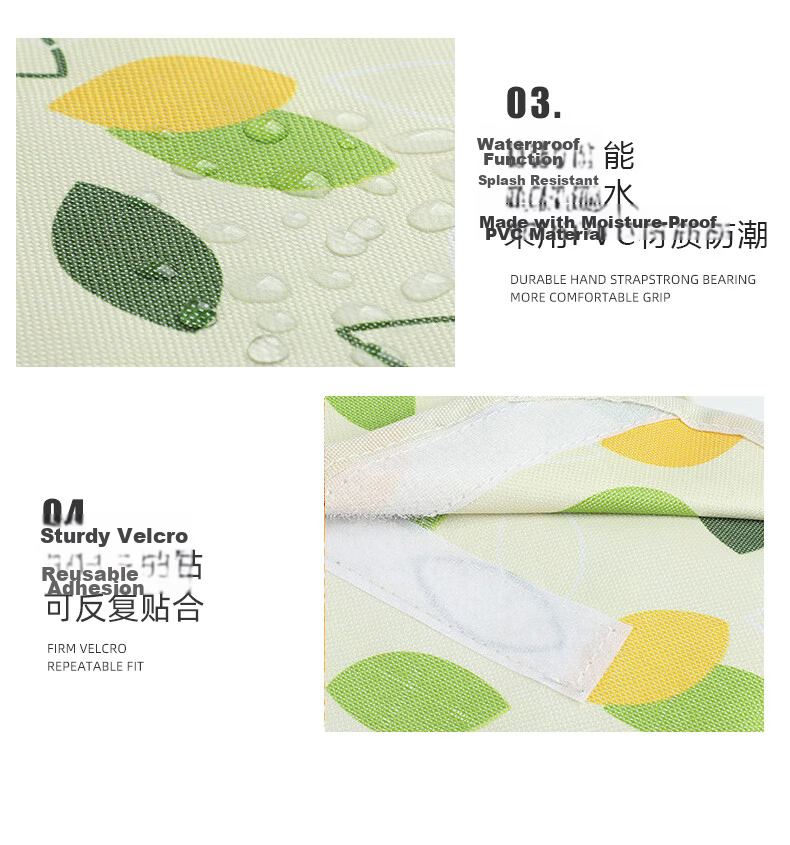Geshu Thickened Large Picnic Mat Camping Mat Moisture-Proof Outdoor Ground Mat Foldable Portable Lawn Seat Cushion Green 11