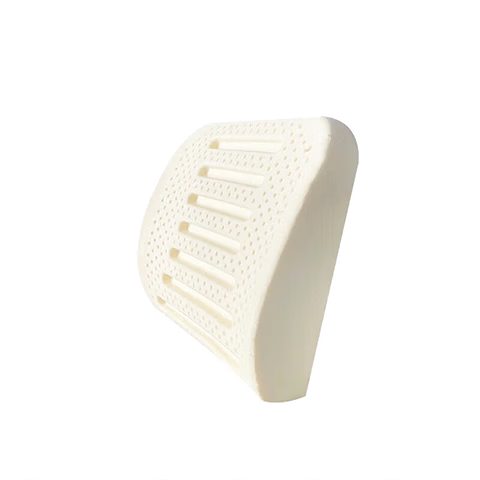 JD Jingzao 94% Natural Latex Island Lumbar Cushion Office Car Chair Back Support Pillow