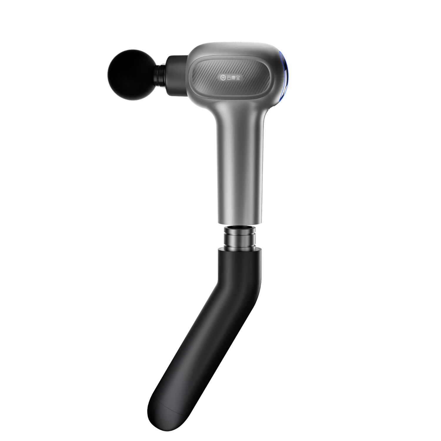 Yun Kang Bao Long Handle Fascia Gun with Heat Therapy, Full Body Muscle Relaxation Massage Gun for Neck, Cervical Spine, Waist, and Back, Professional Medical Grade Sports Massage Gun, Holiday and Bir