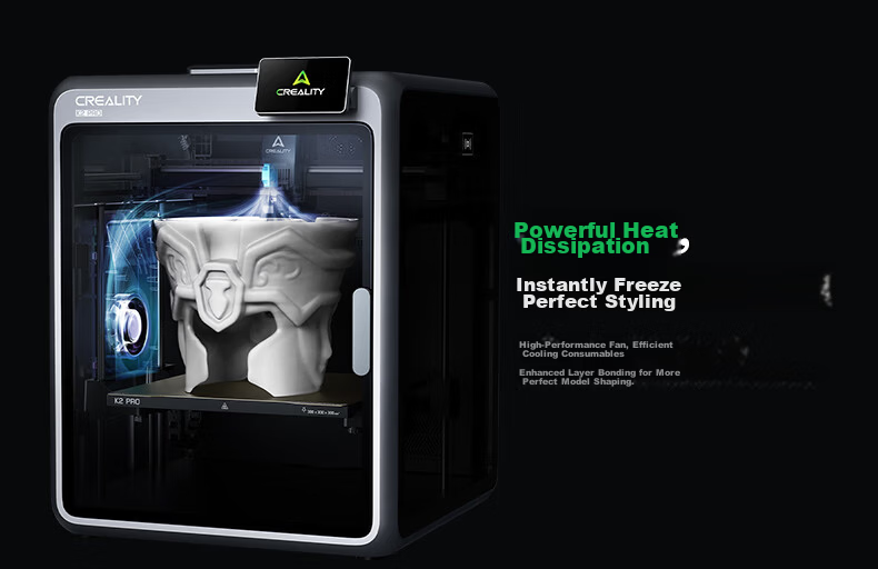 Creality K2 Pro 3D Printer Large Size FDM Desktop High Precision High Speed AI Monitoring Active Chamber Temperature Control 26