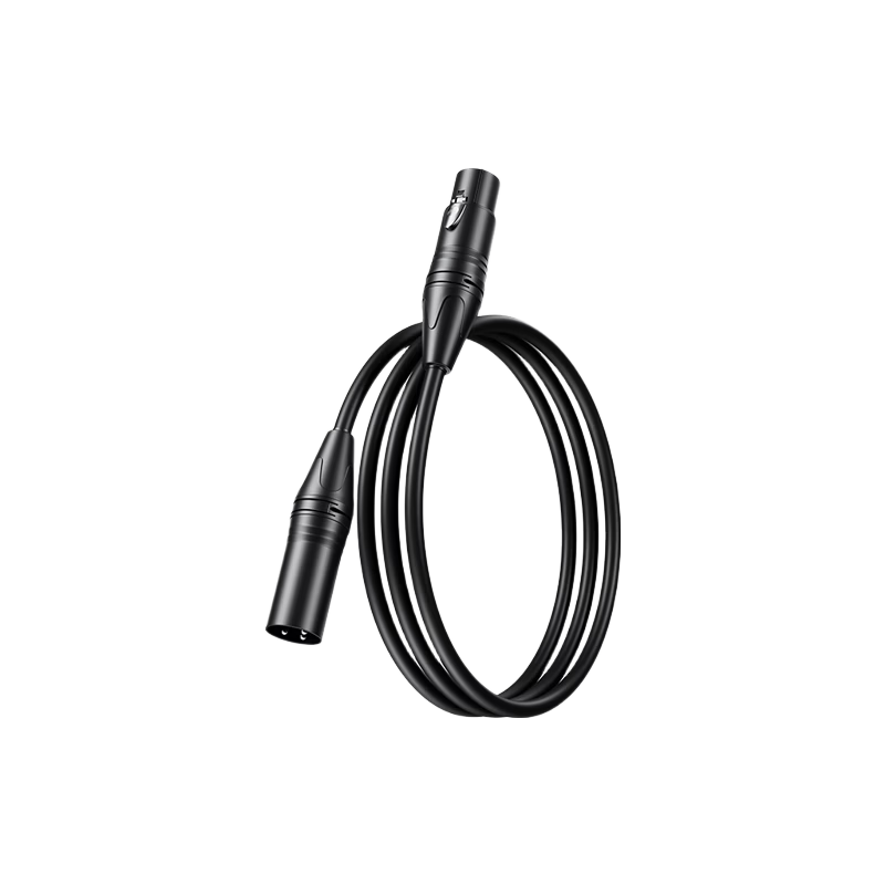 BOYA 1m XLR Male to Female Audio Extension Cable for K-Song Live Streaming Microphone Mixer Speaker Amplifier Camera Balanced XLR Cable