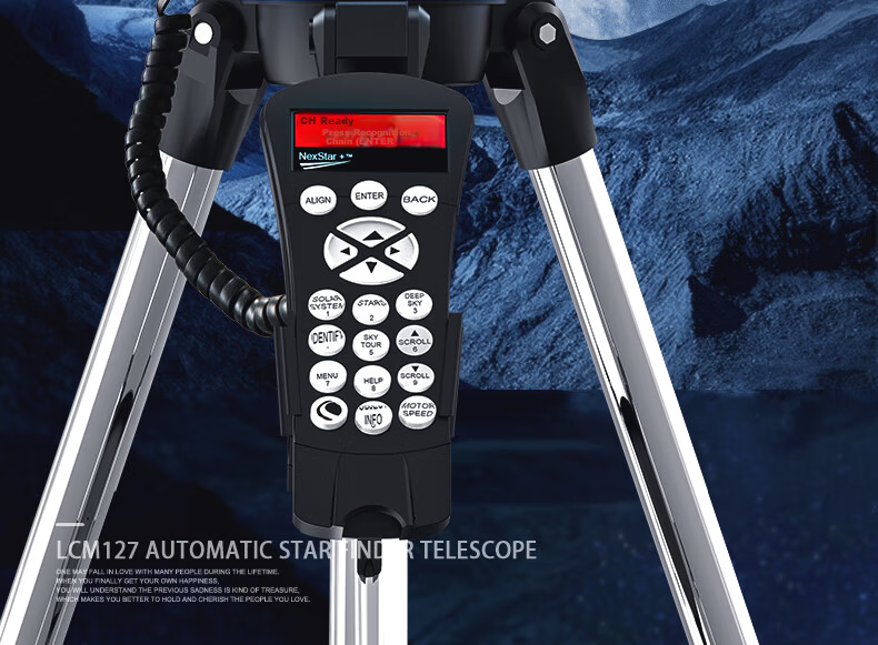 Xingtelang LCM90 Automatic Star-Finding And Tracking, High-Definition High-Magnification Chinese Operation, Stargazing And Scenic Viewing Professional Astronomical Telescope 7