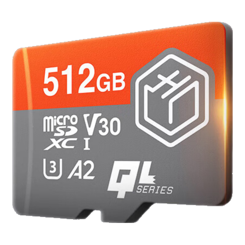 JD Jingzao 512G Kirin Series TF (microSD) Memory Card U3 C10 A2 V30 for Mobile Phones, Tablets, and Gaming Consoles