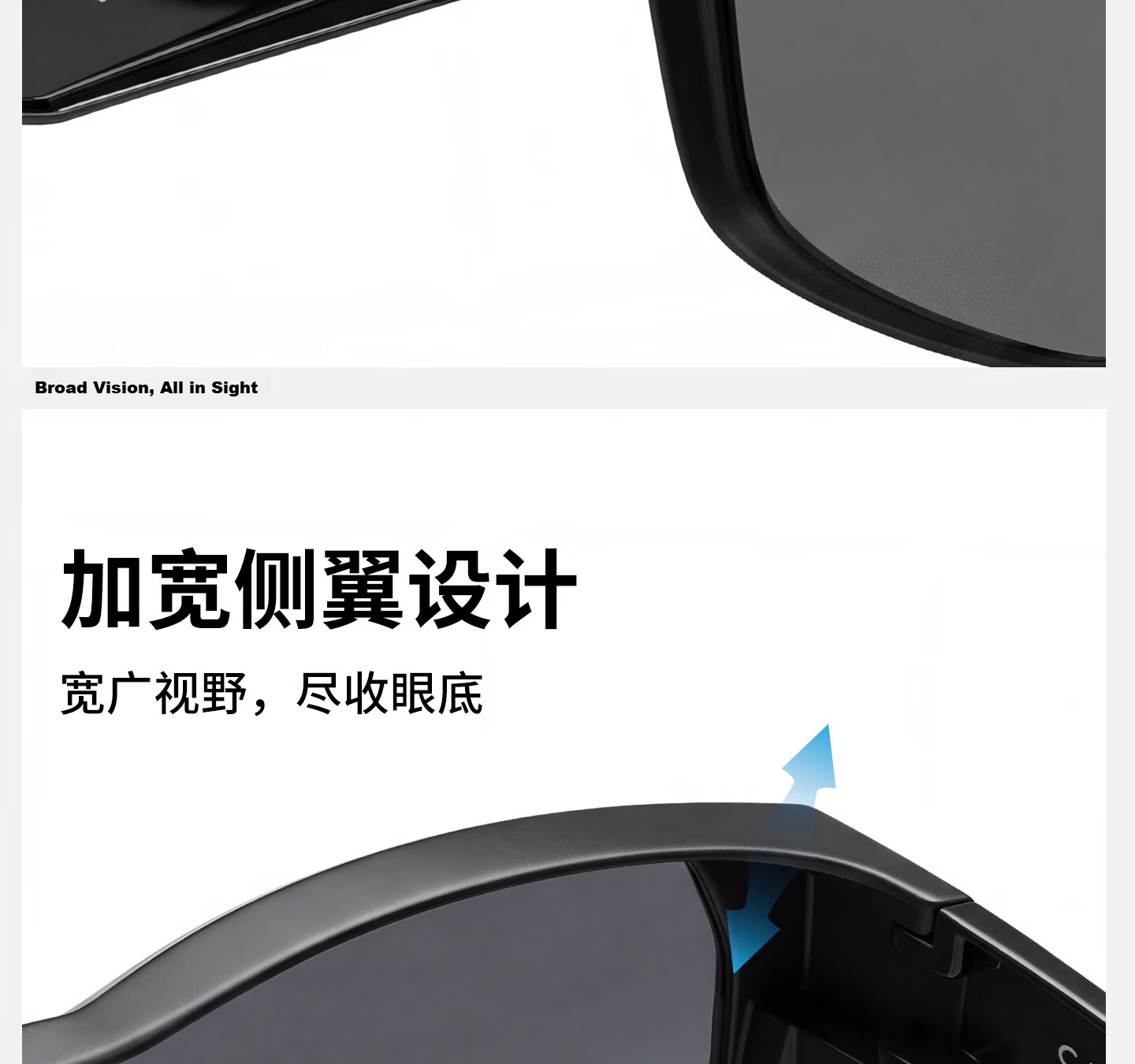 CAPONI Prescription Sunglasses Clip-On Photochromic Polarized HUD Display Day and Night Driving Glasses for Men 21
