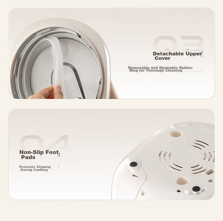 SUPOR 2L Mini Electric Pressure Cooker 1-3 People Non-Coated Multi-Functional Rice Cooker Smart Reservation SY-20FC2002 23
